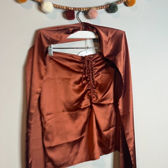 NWT Princess Polly 2 piece Sandstorm set in Rust - Picture 3 of 5